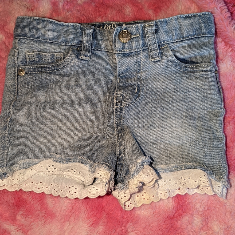 3 Cat & Jack toddler girl shorts